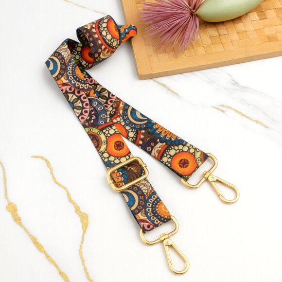 🆕️Boho Chic Adjustable Colorful 🎨 Replacement Strap for Bags Cameras & More 🌈 - Picture 1 of 12